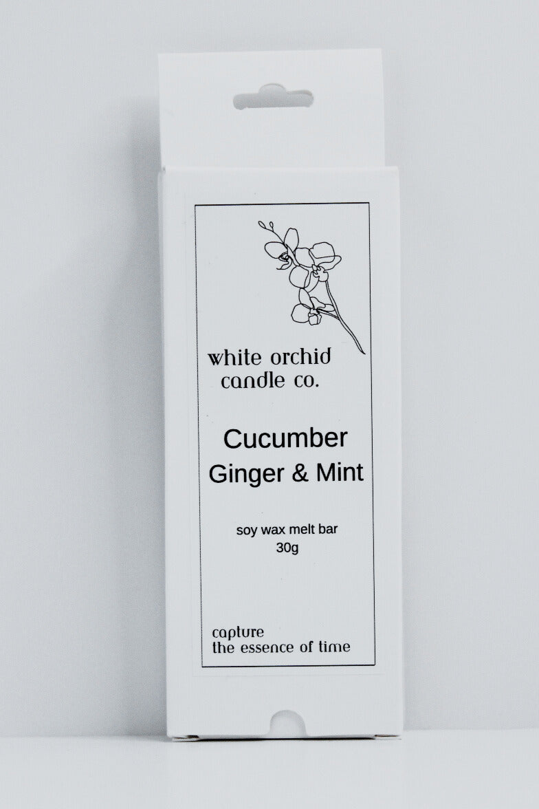 Cucumber Ginger & Mint Soy Wax Melt Bar