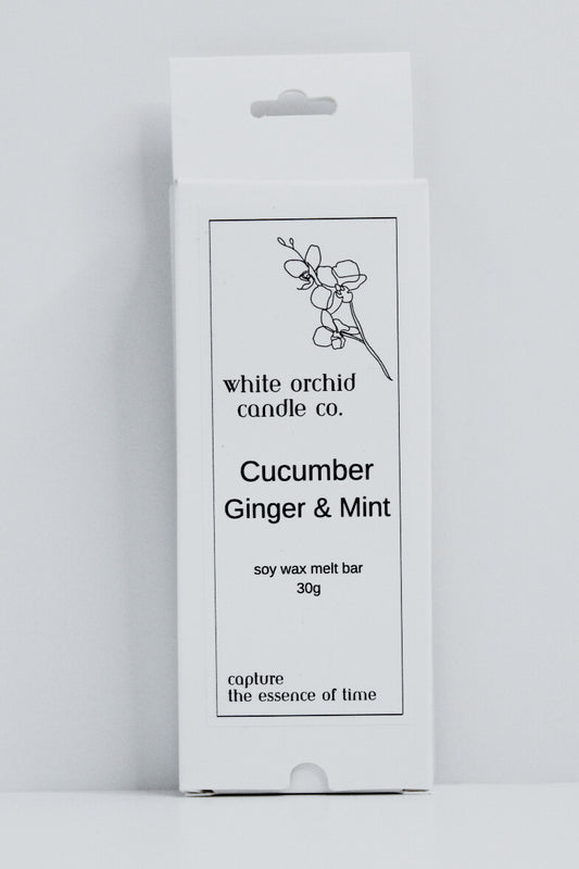 Cucumber Ginger & Mint Soy Wax Melt Bar