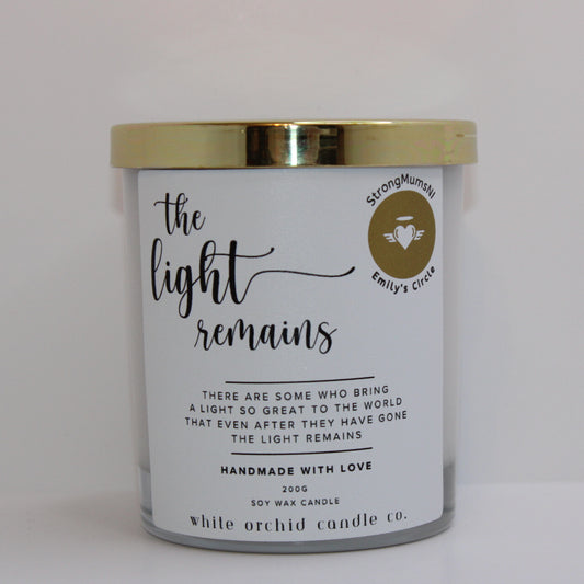 The Light Remains Soy Wax Candle