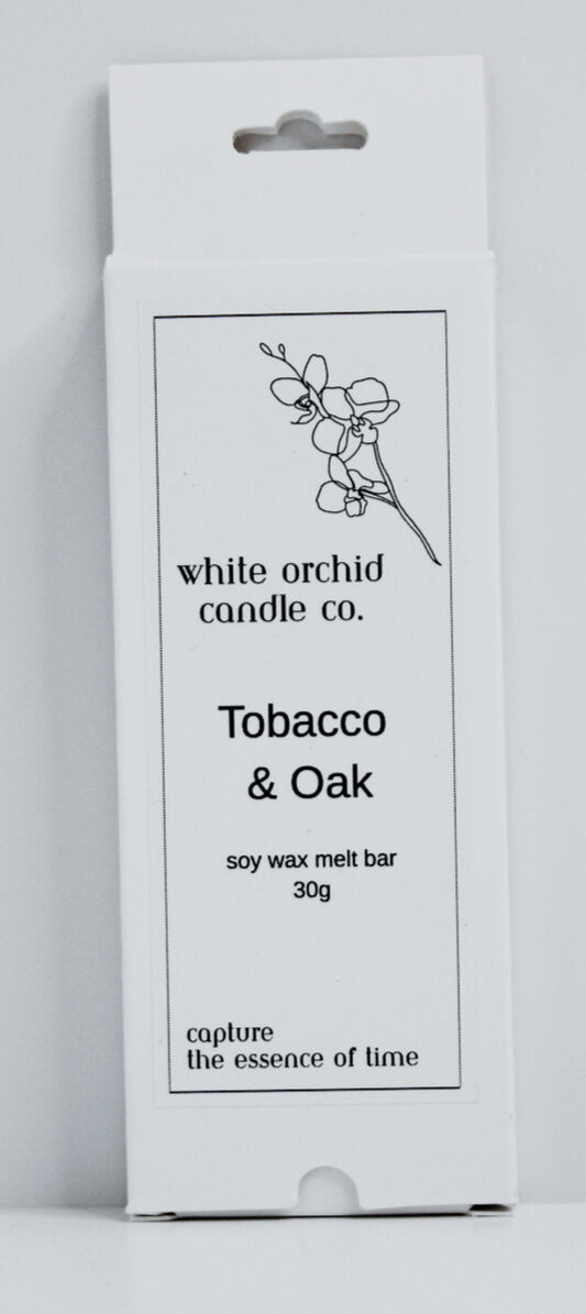 Tobacco & Oak Soy Wax Melt Bar