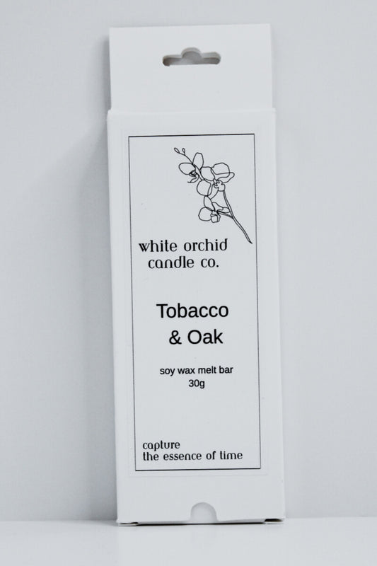 Tobacco & Oak Soy Wax Melt Bar