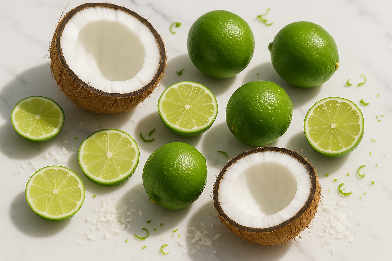 coconut and lime