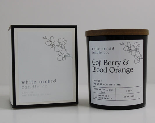 Goji Berry & Blood Orange Soy Wax Candle