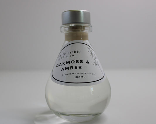 Oakmoss and Amber Luxury Reed Diffuser