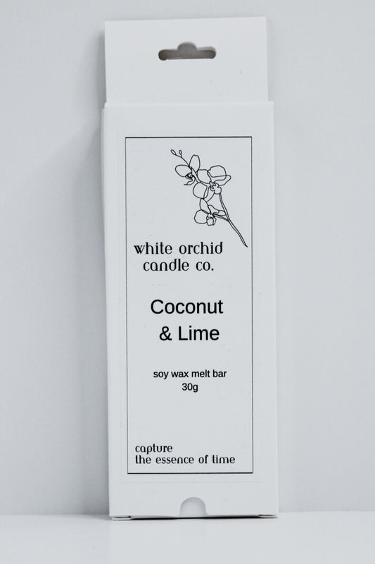 Coconut & Lime Soy Wax Melt Bar