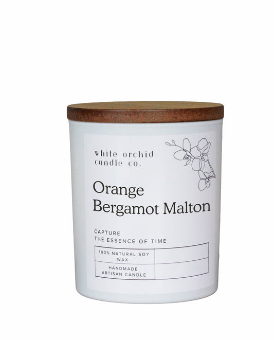 Orange Bergamot & Malton Signature Candle