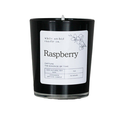 Raspberry Voile Candle